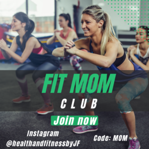 Fit moms working out in class