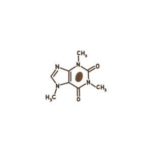 Caffeine molecule